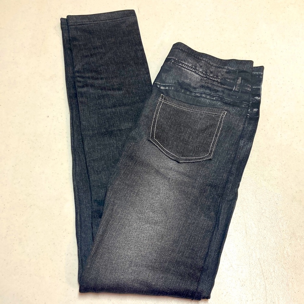 Genie Denim Jeans Looking Leggings